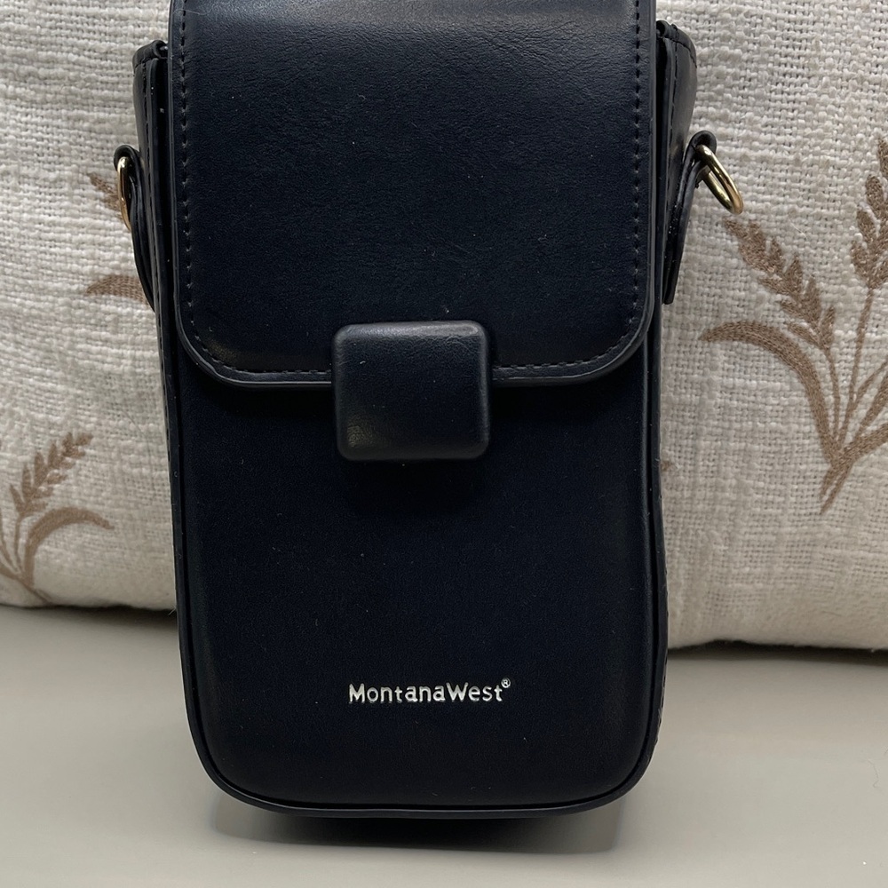 Montana West Black Camera Phone Essentials Montana West Crossbody